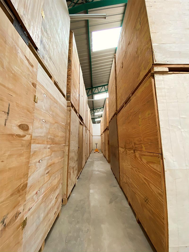 Bodegas de almacenamiento de Premium Logistics en Quito